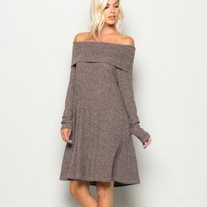 Cowl Neck Winter DressThis Dress